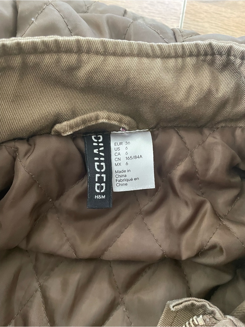 H&M Women's Hooded Utility Jacket in Brown - Picture 5 of 8